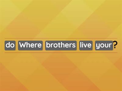 7A: Word order in questions (G.B.)