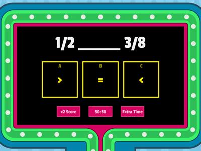 Comparing Fractions