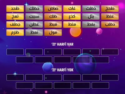 'ZI' HARFİ VAR MI ? YOK MU ?