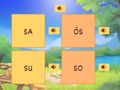 S Znajdź sylabę, której nazwę słyszysz
