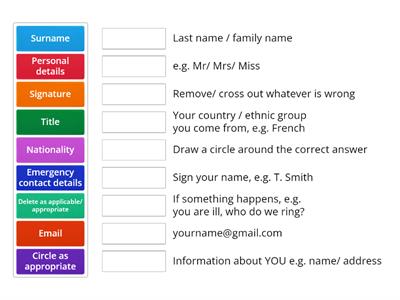 Entry 2- LO1- Formative assessment- Forms