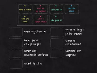 Collocations - Part 1 (Take)