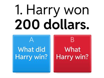 Object and Subject Questions 