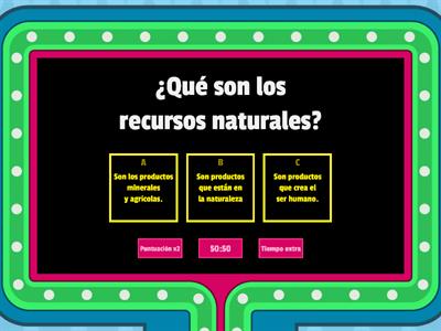 Recursos naturales