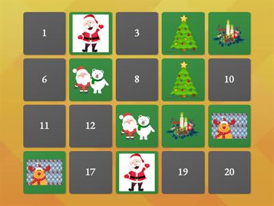 Świąteczne memory dla dzieci