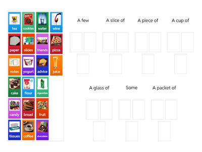 Quantity Expressions Count and Non-count nouns