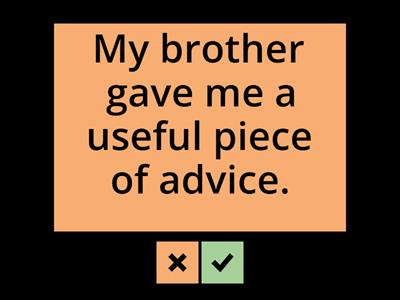 EC I4 9B Grammar bank B - countable/uncountable