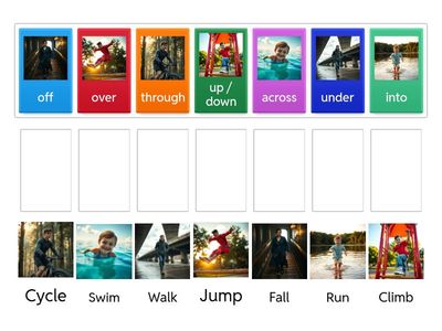 Prepositions of movement