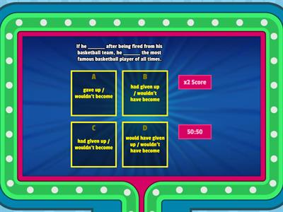 3rd conditional > famous people