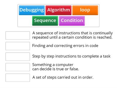 Coding Vocabulary