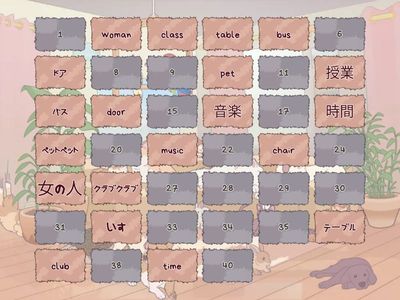 J1 Kikutan Week 1 Vocabulary (part 5）