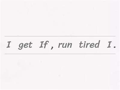 Zero and First Conditional
