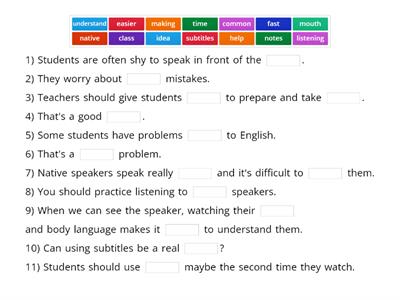 4.3 Speakout Pre-Intermediate 