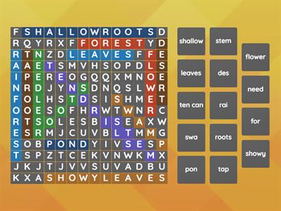 structures and functions of plants
