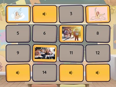 Matching Audio & Picture - Daily Routine