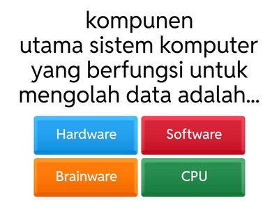 SISTEM KOMPUTER