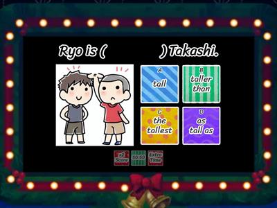 比較級・最上級・原級