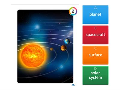 Cambridge Primary Path 4 Unit 2 - Space - Vocab 2 | Quiz 1
