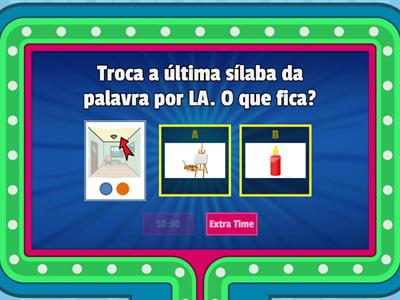 Substituição de sílaba final