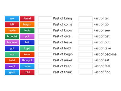 Simple Past Tense Quiz