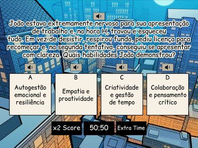 QUIZ - HABILIDADES SOCIOEMOCIONAIS