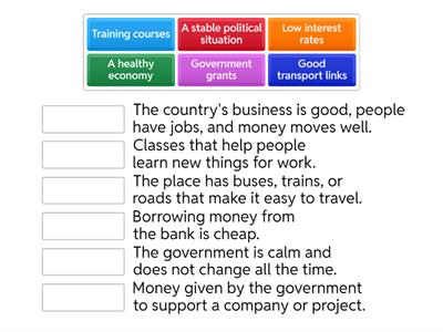 Vocabulary / pre intermediate / business