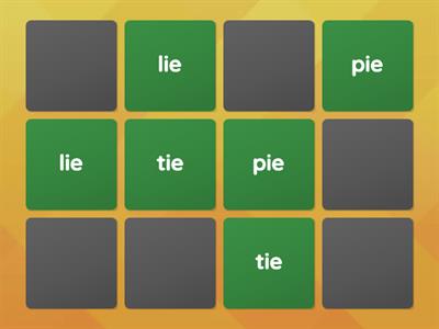 Matching Pairs - Spelling Game