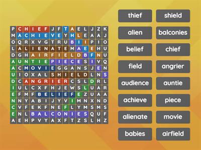 S3: 'ie' making the long 'e' sound