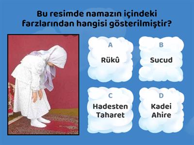 6. Sınıf Din Kültürü Namazın Farzları