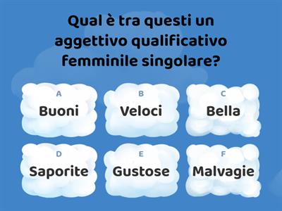 Aggettivi qualificativi