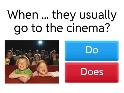 Do/does - Present Simple questions