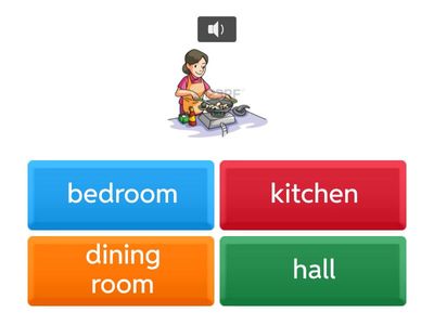 Listen for rooms and actions