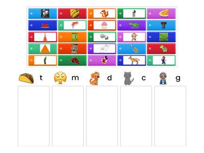 Skills 3 Beginning Sound Sort