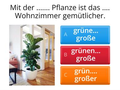 A2 L4   Adjektive vor Nomen (Nom / Akk / Dat)