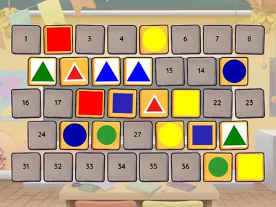 Shapes and Colors - Memory Game