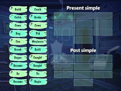 Irregular verbs