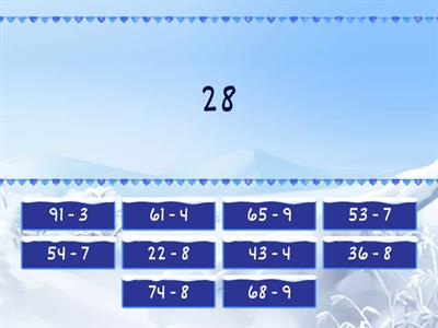 Віднімання з переходом через розряд