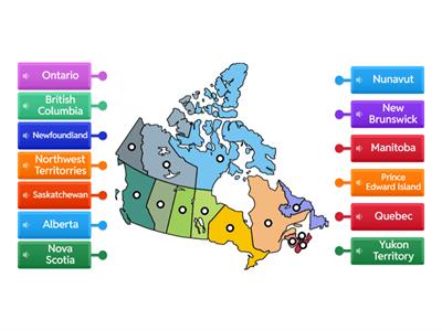 Canada: Provinces and Territories 