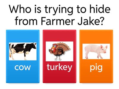 Turkey Trouble Comprehension