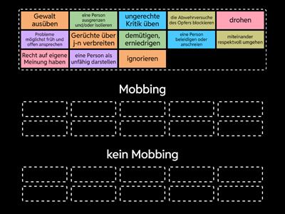 Mobbing oder nicht?