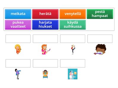 Aamulla: Etsi parit