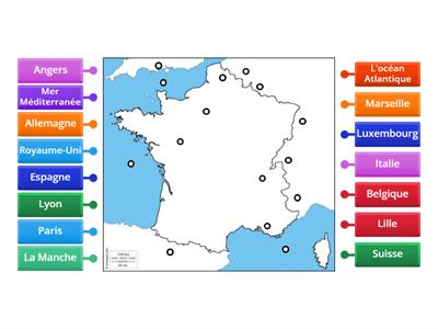 Carte de France 