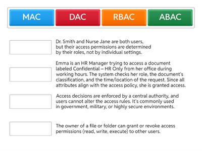 Security+ Access Control Quiz (Get Tutoring @LandTechJobs.com)