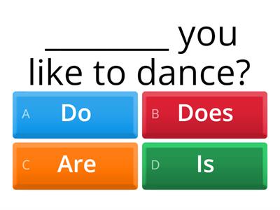 Simple Present - YES/NO questions