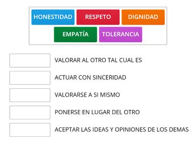 VALORES SOCIALES 4TO GRADO