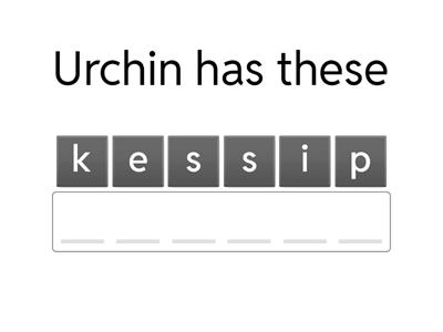 Defense Crab and Urchin
