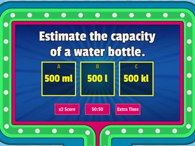 Estimating Measurements 