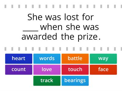 Idioms U101 Lose and Lost