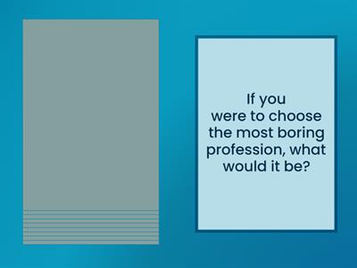 Speaking B2 - Being bored