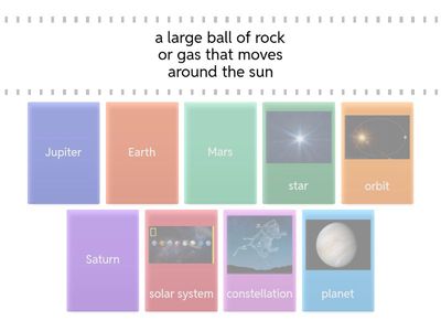 G2U8L1 Planets and stars
